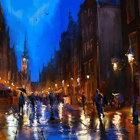 Four Seasons With Parking Place Appartamento Danzica